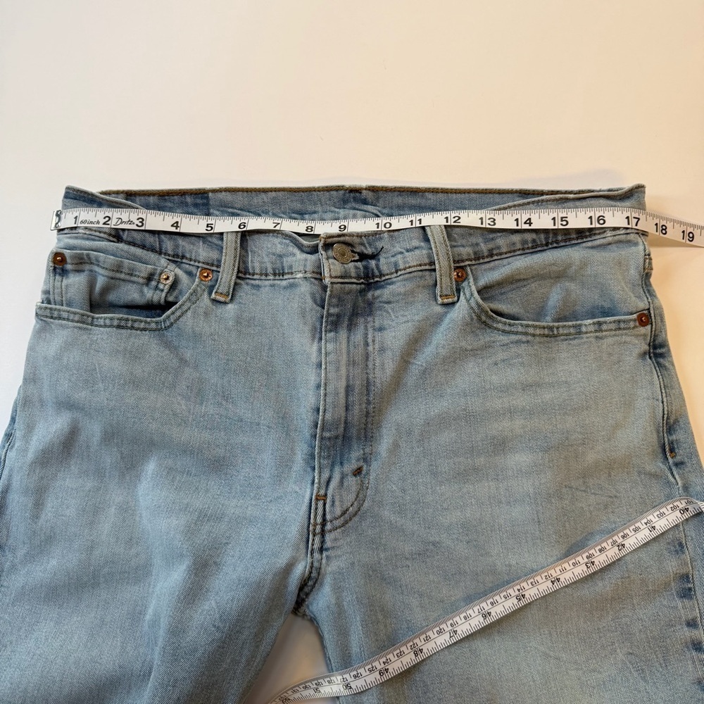 Men’s Levi’s 511 Jeans Size 36x36 Light Blue Washed - Picture 5 of 9